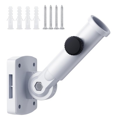 Adjustable Flag Pole Holder, Multi-Position Mounting Flag Bracket, Heavy Duty...