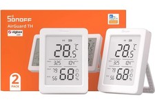 SONOFF SNZB-02DR2 Zigbee Sensor Temperature Humidity Thermometer Hygrometer 2PCS