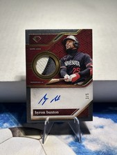 2024 Topps Diamond Icons Red /5 Autograph Relic Byron Buxton #SPA-BB Twins
