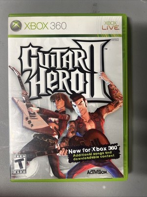 Guitar Hero II (Microsoft Xbox 360, 2007)