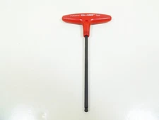 7/32" Pro T-Type Ball Hex Key T Handle Wrench Wrenches Red Cal-Hawk 1 Pc