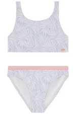Roxy Kid's Girl 2-Piece Bali Breaks Rev Bikini Blue