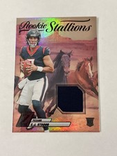 2023 Panini Zenith C.J. Stroud Rookie Stallions Texans Memorabilia Card #RS-CSD