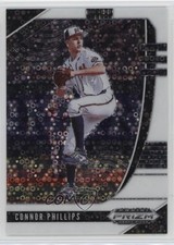 2020 Panini Prizm Draft Picks White Donut Circle 22/50 Connor Phillips uk2