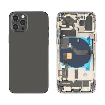 iPhone 12 Pro Gehäuse mit Backcover Graphit Versand aus Deutschland