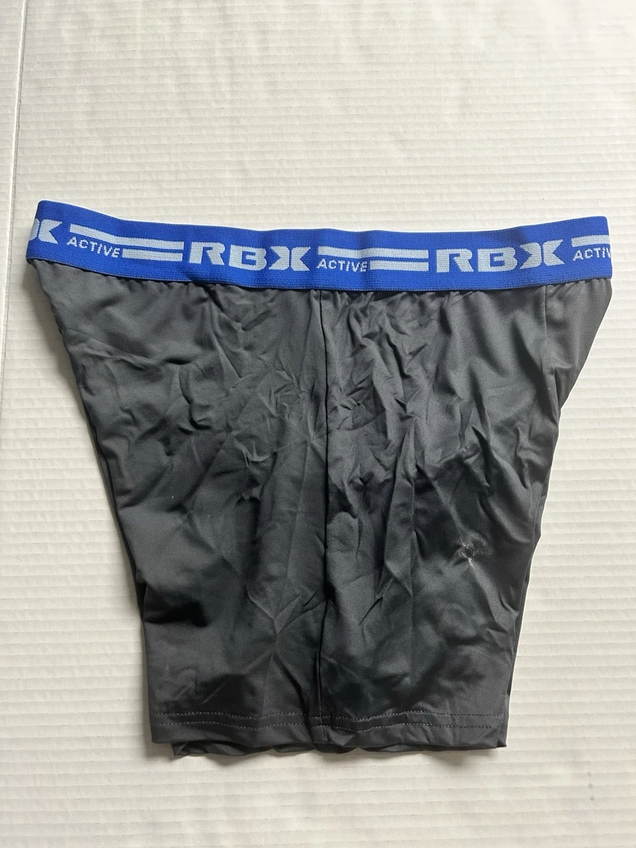 Boxer Brief Homme à Poche Profilée Rayé Noir - Modèle RB135/RB142 - Neuf Sans Étiquette