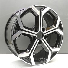 KIA NIRO MK2 BLACK DIAMOND CUT 18" ALLOY WHEEL RIM 52910AT100 GENUINE X1