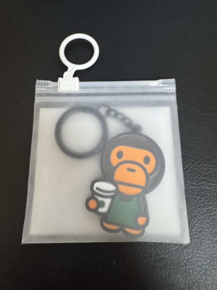 Starbucks korea 2025 key ring chain BAPE BABY MILO Collaboration