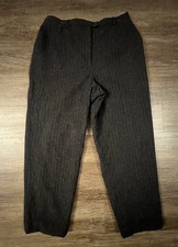 Vtg Pendleton Virgin Wool High Rise Pin Striped Lined Pants Womens Size 14 USA