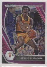 2021-22 Panini Prizm Draft Picks Purple Wave Prizm Josh Christopher #22 0x7k