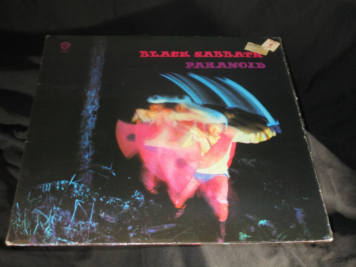 Paranoid Black Sabbath Vinyl Record LP Ozzy Osbourne – &amp 