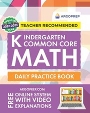 Kindergarten Common Core Math: Daily Practice Workbook  1000 Practice Ques...