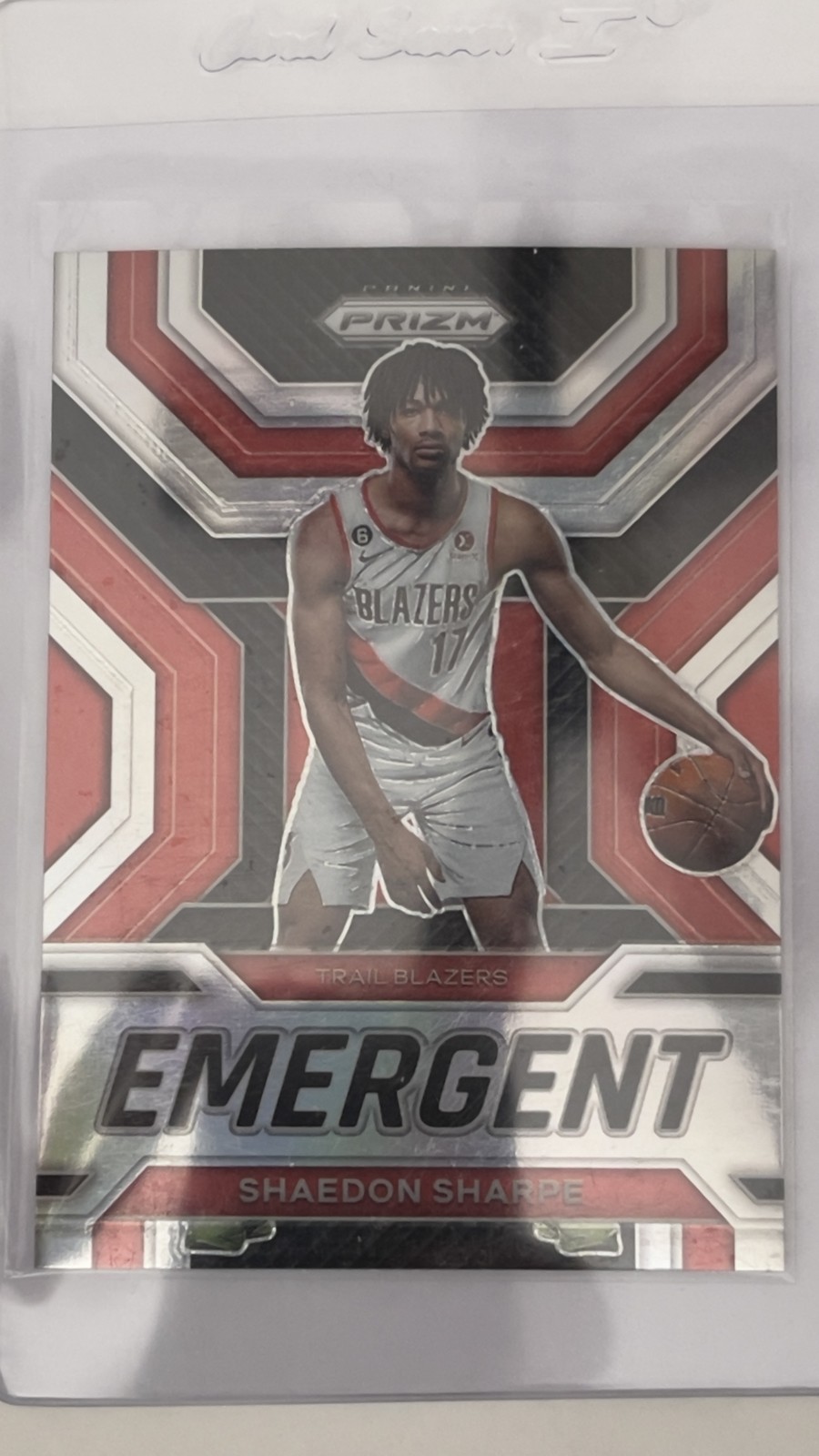 2022-23 Panini Prizm - Emergent Shaedon Sharpe #15 Silver Prizm (RC)