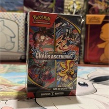 Pokémon Bundle 6 boosters Chaos Ascendant ME04 scellé FR