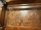Antique Chinese Coffee Tea Altar Table Mother Of Pearl Inlays, Burl Walnut — photo 8