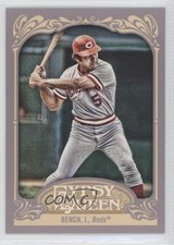 2012 Topps Gypsy Queen Image Variation Johnny Bench (Two Hands on Bat) HOF 9ys