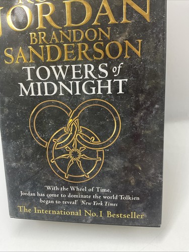 Jordan/Sanderson - Towers Of Midnight: Book 13 of the Wheel of Time Signed Copy - Foto 4 di 19
