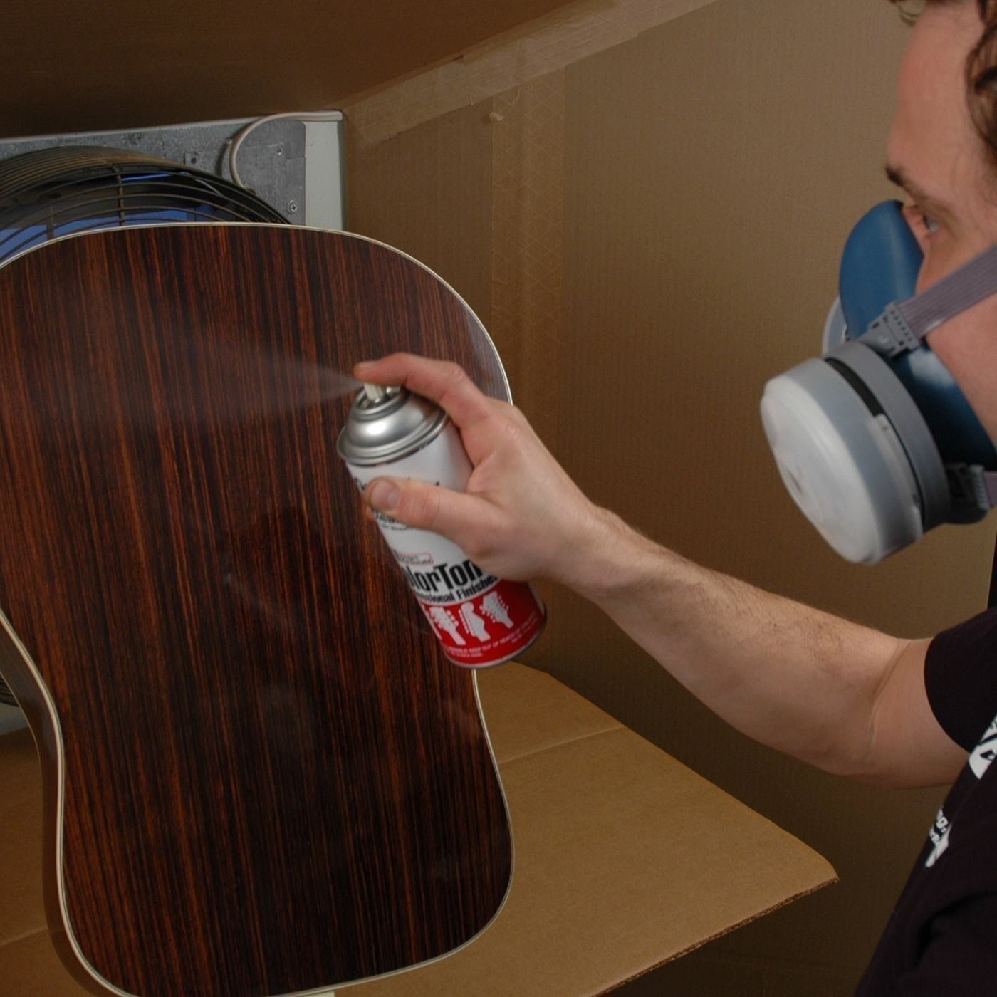 ColorTone Aerosol Guitar Lacquer, Classic Clear Gloss 13oz Spray Can 2