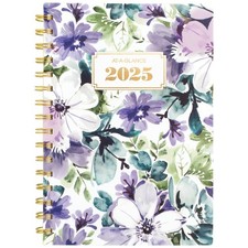 AT-A-GLANCE 2025 Planner, Weekly  Monthly, 5-1/2" x 8-1/2" Small, Purple