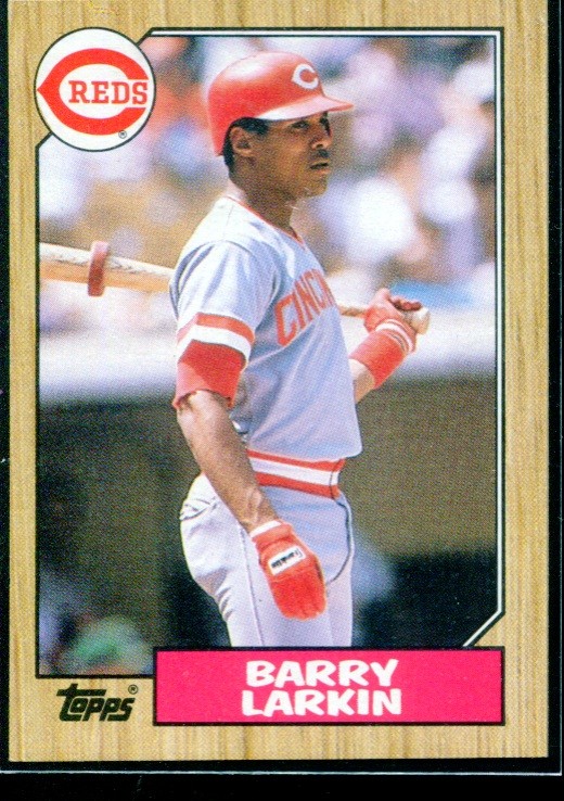 1987 Topps #648 Barry Larkin RC Rookie Card