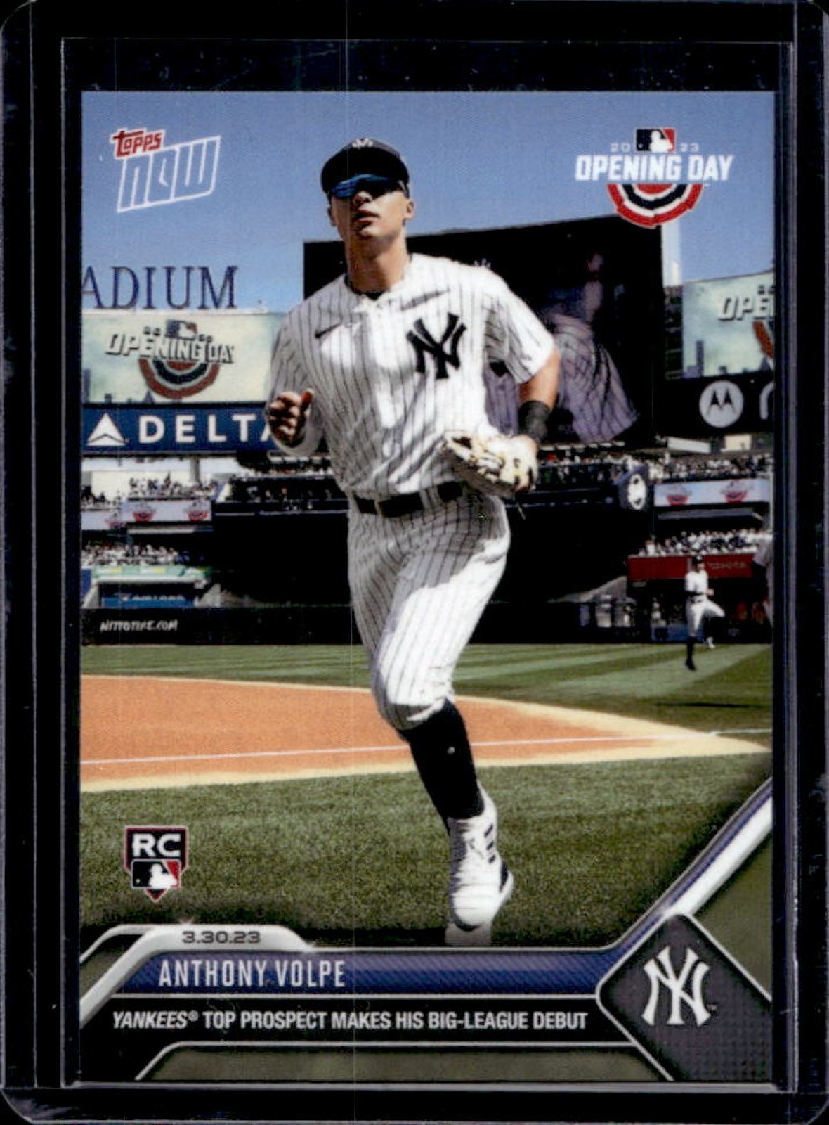 2023 Topps Now Anthony Volpe RC Rookie #2 Yankees
