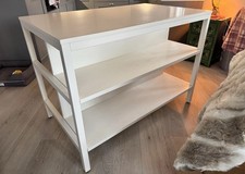 West Elm Frame Lacquer Kitchen Console/ Breakfast Bar / Counter