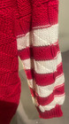 toddler sweater @ 3-4T hand-knit by professional knitter, red & white — photo 4
