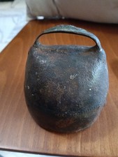 Campana Campanello Campanaccio  Vintage Antico Ferro Ottone Rame