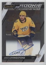 2023-24 O-Pee-Chee Platinum Rookie Auto Jake Livingstone #R-LI Auto 0b80