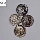 1916+1919+1924+1925 Buffalo Nickel Set/Lot ~ XF/AU ~  ZBL98