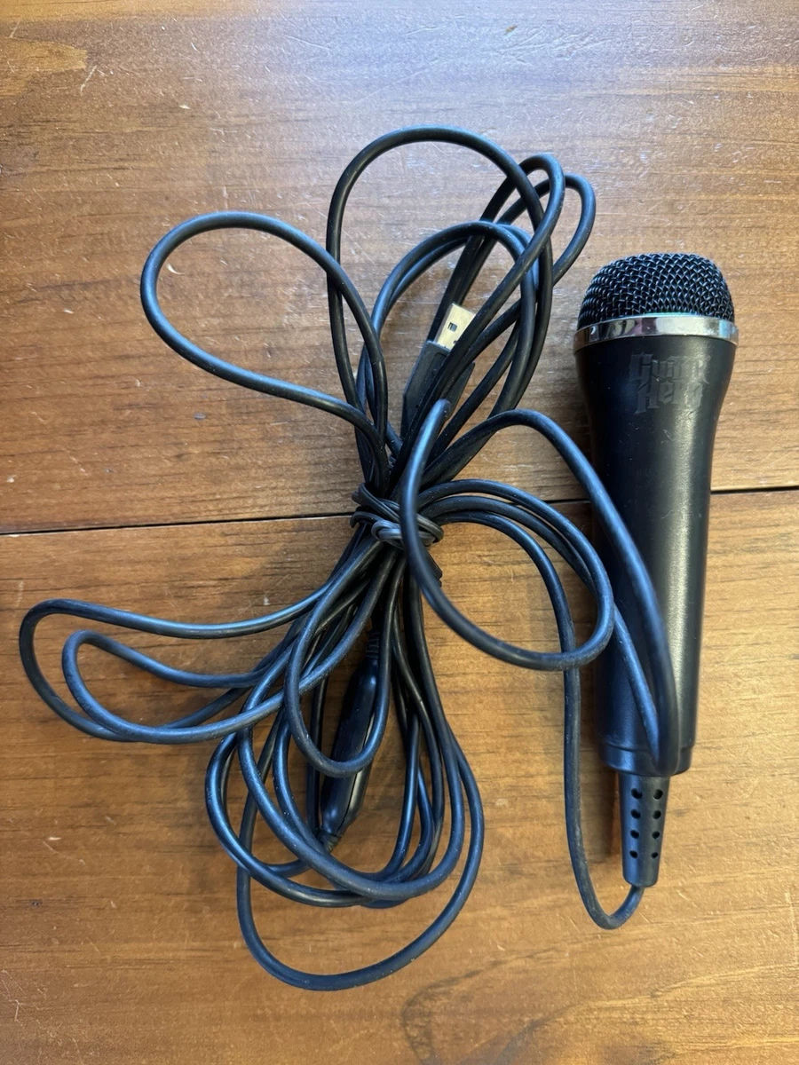 Konami Logitech USB Microphone A-0234A Rockband/GuitarHero Xbox 360 PS3 Wii