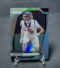 Jalen Pitre Silver Holo 2024 Panini Prizm Football Card #118 Houston Texans