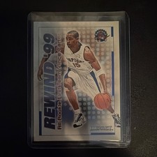 Fleer Skybox 1999-00 Impact Rewind '99 Vince Carter #30 RN Raptors Insert