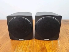 Boston Acoustics Micro80e Effects Speaker Satellite Surround Pair Black Tested