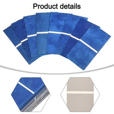 F??r Solarpanel Set 100 St??ck 0 5V Polykristalline Siliziumzellen f??r den Au?