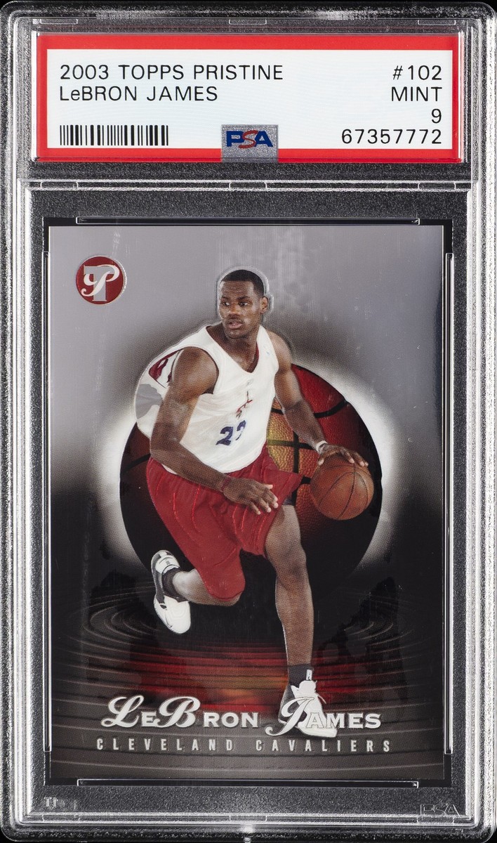 2003-04 Topps Pristine - LeBron James #102 /999 (RC) for sale