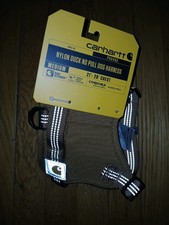 Carhartt Nylon Duck No Pull Dog Harness Adjustable Medium PH0486 "BRAND NEW"