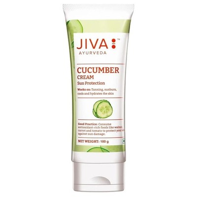 Cucumber Cream 100gm | Natural Sunscreen With SPF 30 | Protects From UV Rays