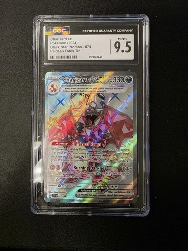Charizard ex 074 CGC 9.5 Sv: Scarlet & Violet Promo Cards Holo