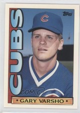 1990 Topps TV Team Sets Chicago Cubs Gary Varsho #61 0l1