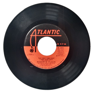 Roberta Flack - First Time Ever I Saw Your Face / Trade Winds 7'' 45 Atlantic