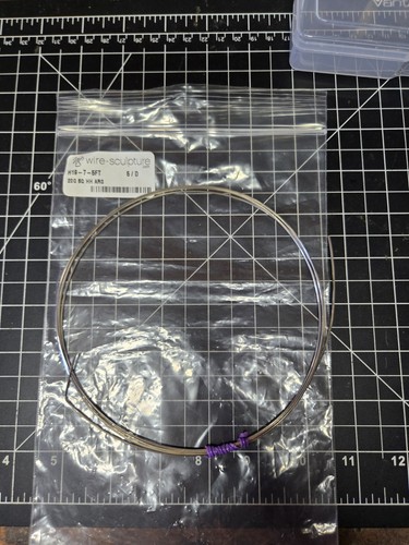 Argentium Wire 20g (gauge) Square half hard Silver - 11g Metalsmith Jeweler
