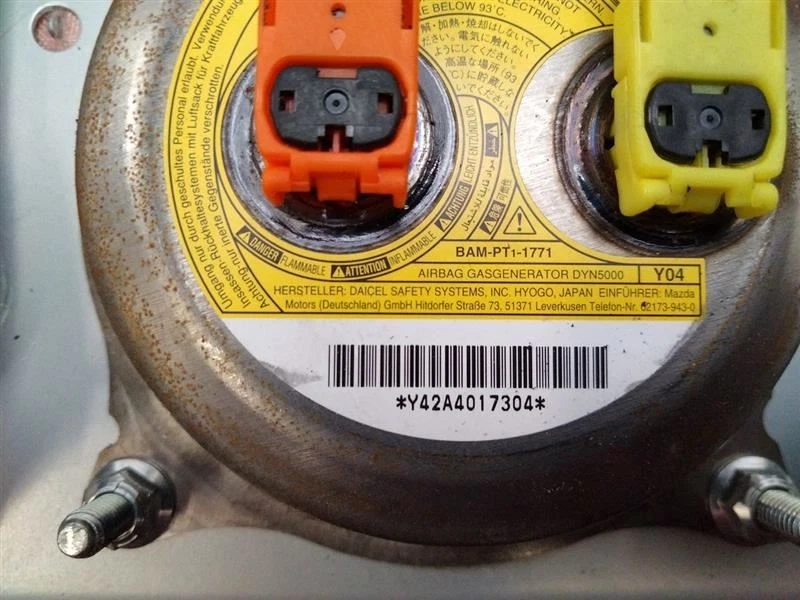 Passenger Right Dash Air Bag KD3557K50C Fits 13-16 Mazda CX-5 2608578 - Image 2 of 4