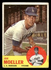 1963 Topps #53 Joe Moeller Rookie