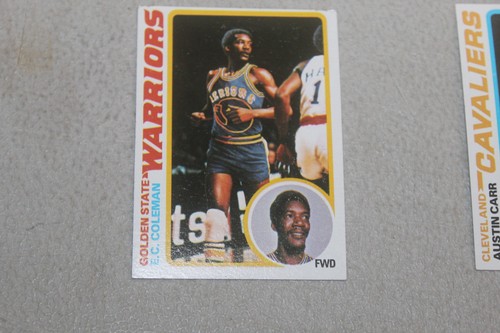 E.C. Coleman #12 1978 Topps card