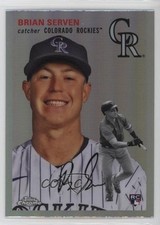 2023 Topps Chrome Platinum Anniversary Refractor Brian Serven #16 0x4h