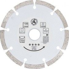 SCHEIBE Ø125mm DIAMANT ZUM ABSCHNEIDEN, BETON STEIN MATERIALIEN BGS SEGMENTE