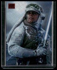 2025 Topps Chrome Star Wars Galaxy #84 Life of Luke Skywalker Red Logo 5/5 Omega