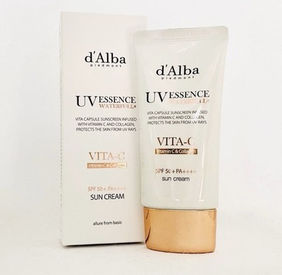 d Alba DALBA Waterfull VITA-C Vita Capsule Anti-Aging Sun Cream 50mL
