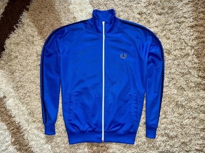 Men Fred Perry Track Jacket Navy 40 /L / 48